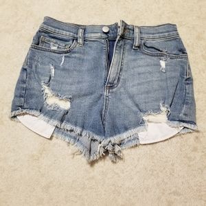 Pink Victoria's secret jeans shorts